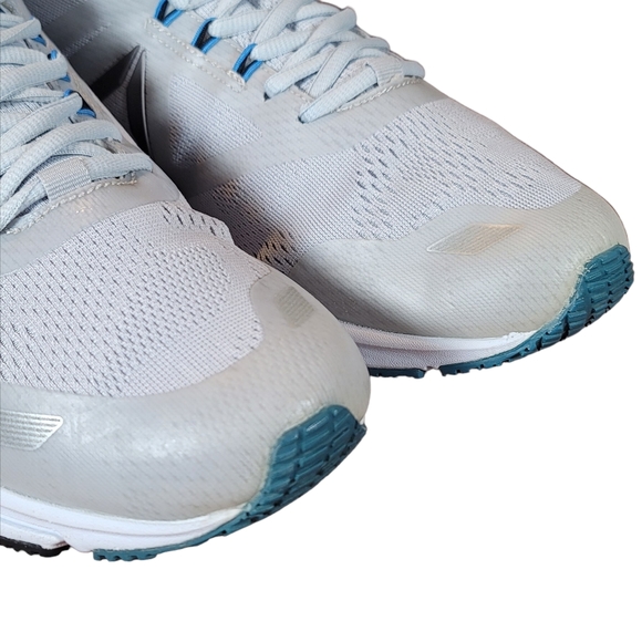 Reebok Sneakers, Mens Ahary Size 11.5 Gray and Blue BS8388 - Picture 9 of 14